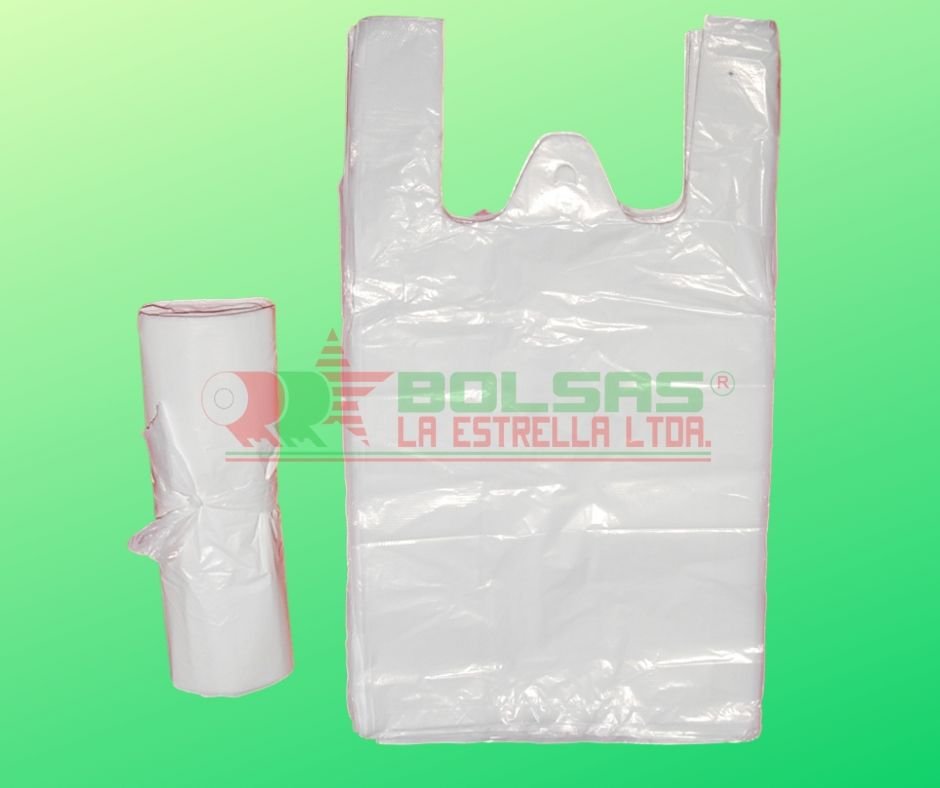 Bolsas-Camiseta-Blanca Bolsas-Camiseta